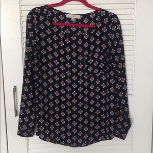 LOFT Top - Navy